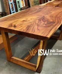 Jual Meja Makan Trembesi Kayu Dijamin Ori