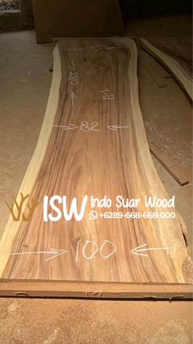 Meja Makan Trembesi Ukuran 280 x 100 cm - Image 3