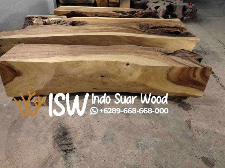 Meja Balok Kayu Utuh Terbaru