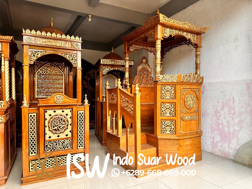 Mimbar Masjid Mewah Besar - Image 5