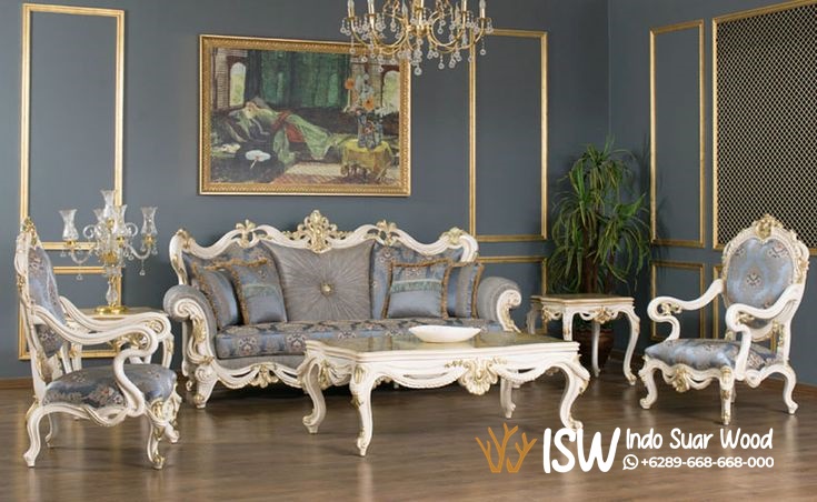 Set Sofa Tamu Ukir Mewah