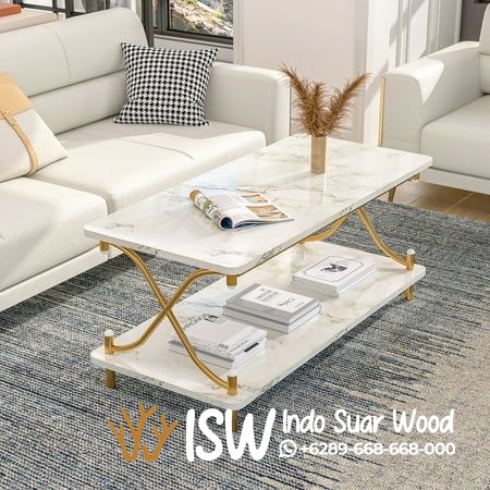 Coffe Table Marmer Modern Kota Gresik