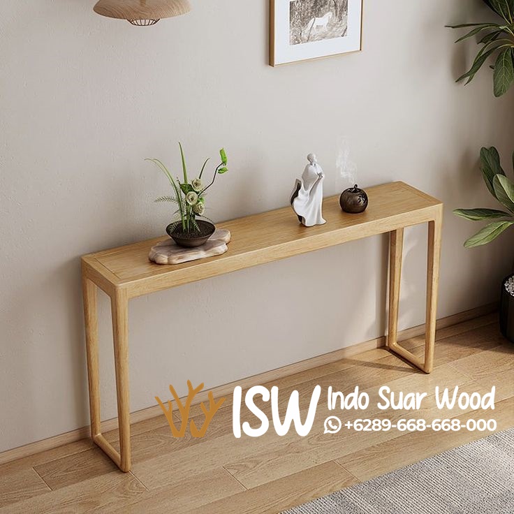 Meja Konsul Jati Minimalis Kota Pekalongan