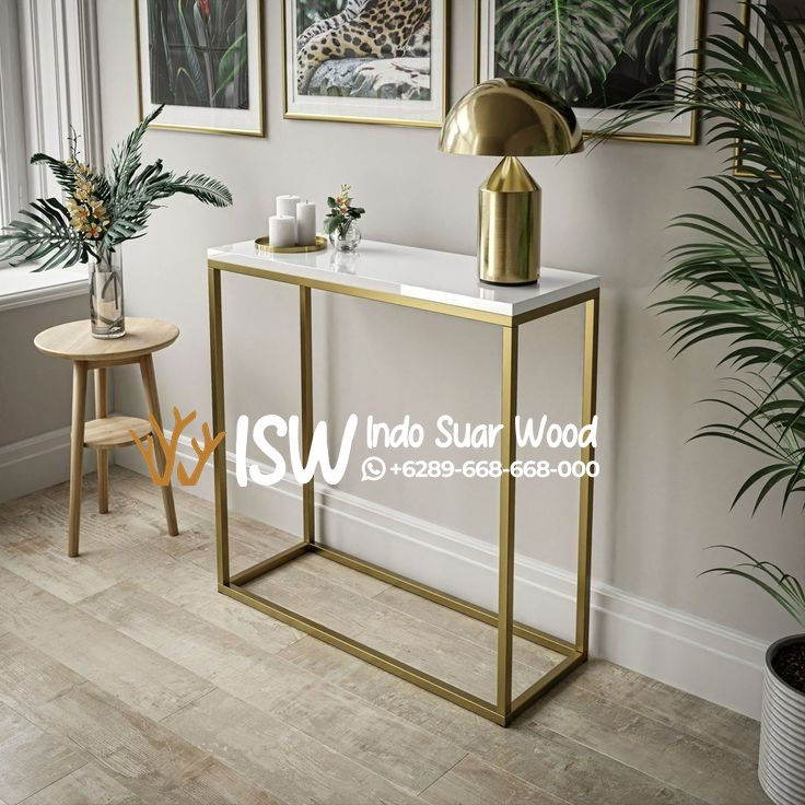 Meja Konsul Marmer Minimalis Kota Banjar