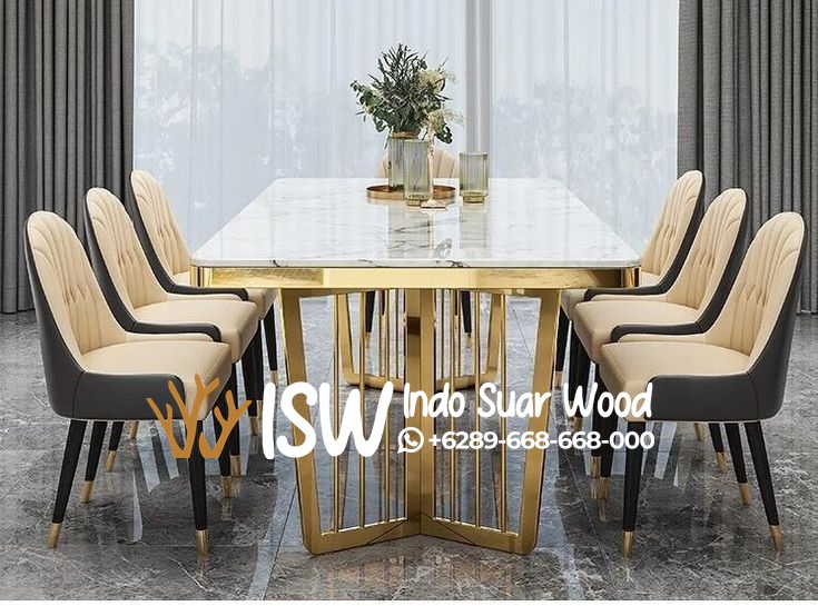 Meja Makan Stainless Kota Banjarnegara