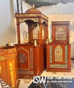 Mimbar Masjid Kubah Kaligrafi Kota Tuban