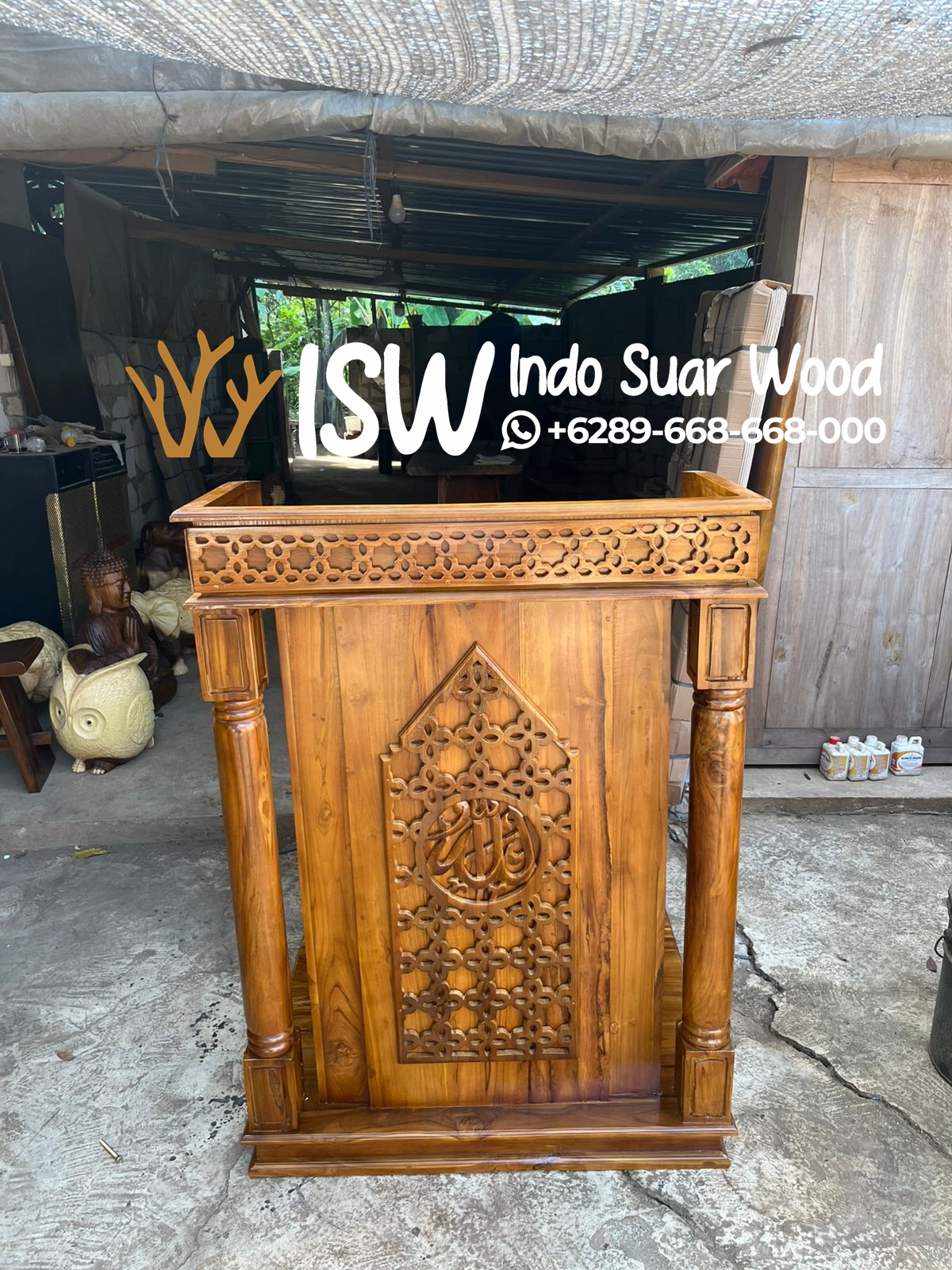 Mimbar Masjid Minimalis Dudukan - Image 2