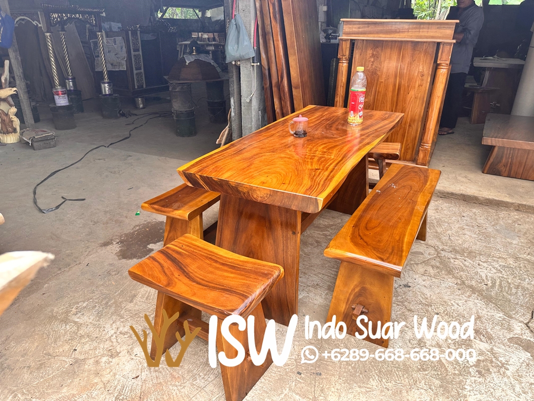 Set Meja Kursi Bangku Sate