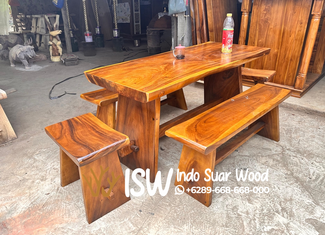 Set Meja Kursi Bangku Sate - Image 4