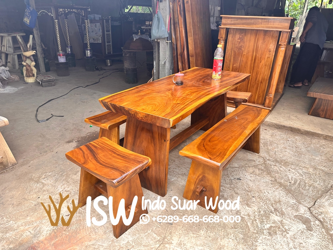 Set Meja Kursi Bangku Sate - Image 3