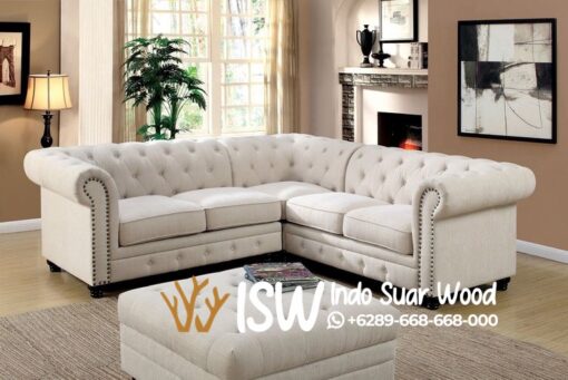 Sofa Tamu Empuk Kaki Besi Kota Bondowoso