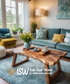 Coffe Table Trembesi Solid Kota Garut