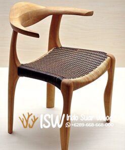 Kursi Cafe Kayu Sandaran