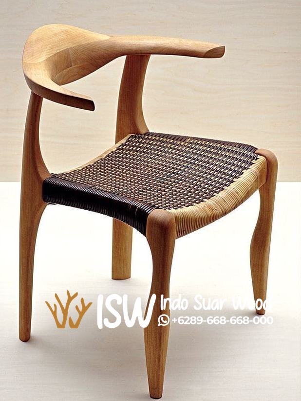 Kursi Cafe Kayu Sandaran