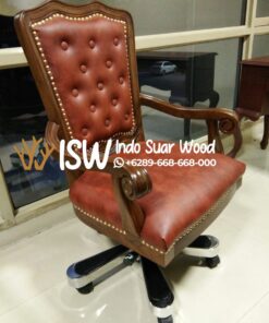 Kursi Direktur Kayu Jati Minimalis Kota Blitar