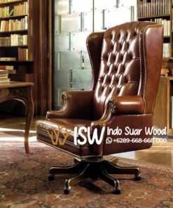 Kursi Kantor Direktur Jok Coklat Kota Banyuwangi