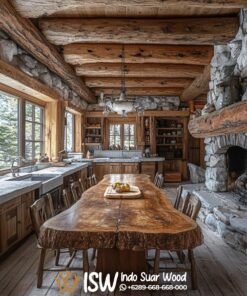 Meja Kayu Panjang 3 Meter