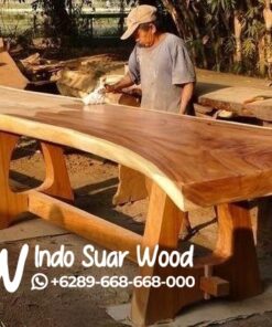 Meja Kayu Panjang 4 Meter