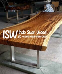 Meja Kayu Panjang Pendek