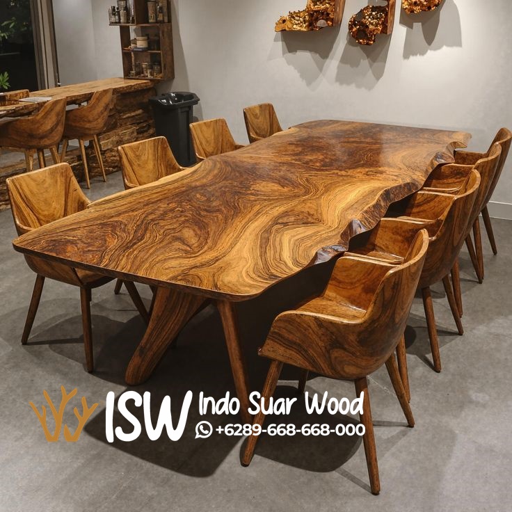 Meja Makan Modern Unik Kota Gresik