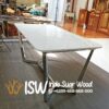 Meja Makan Stainless Minimalis