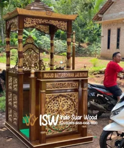 Mimbar Masjid Estetik
