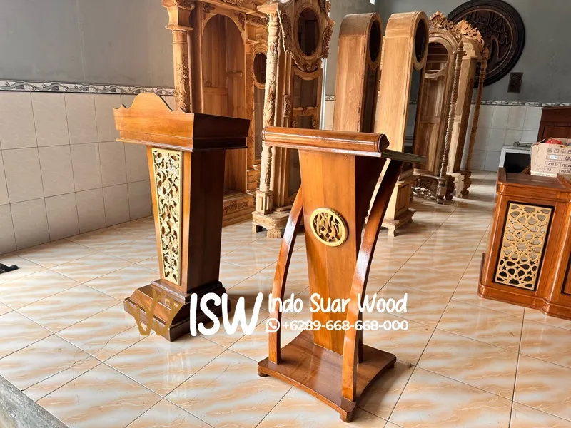 Mimbar Masjid Unik