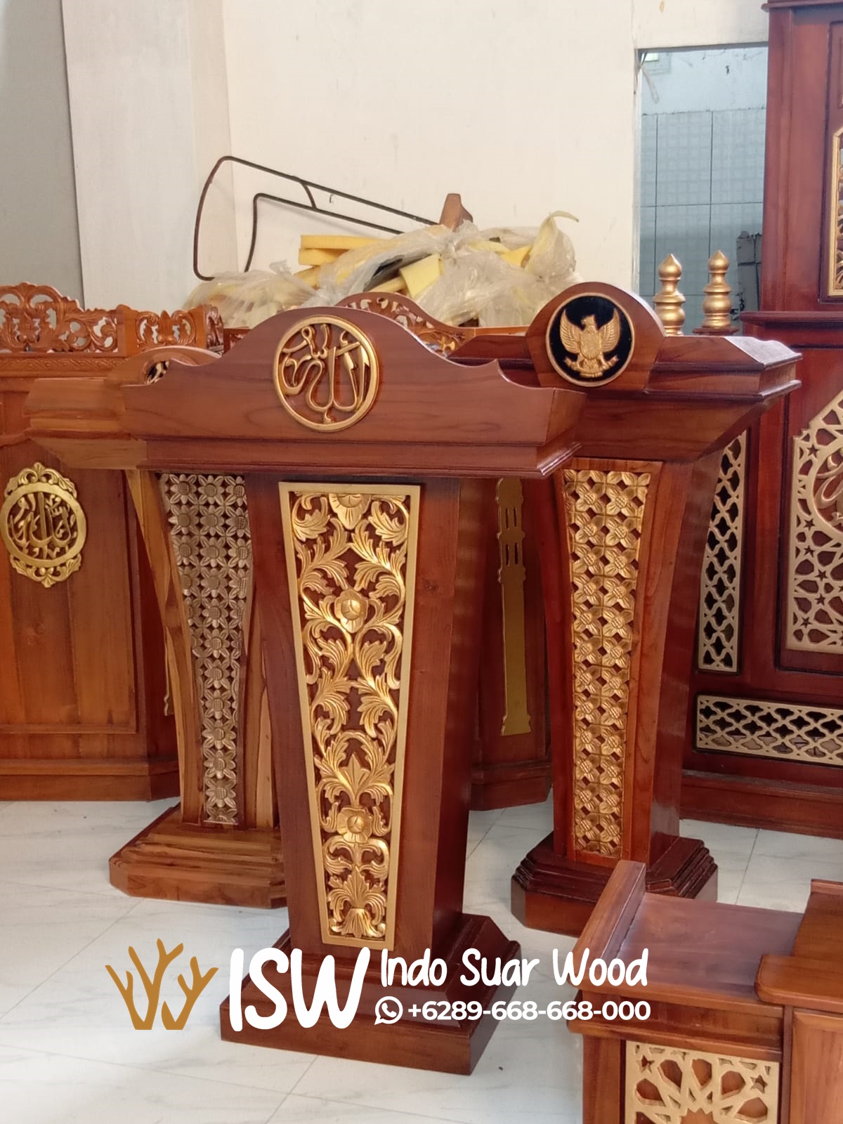 Podium Masjid Elegan Kota Bojonegoro