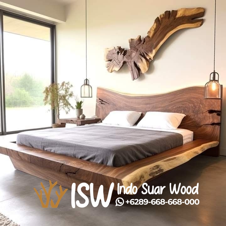 Dipan Minimalis Kayu Trembesi