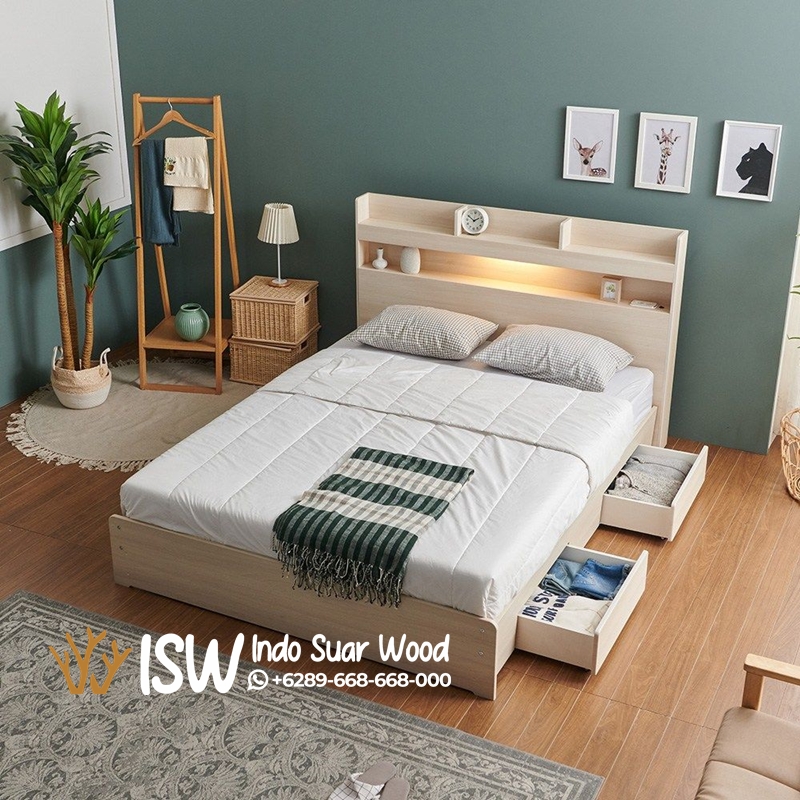 Dipan Minimalis Laci