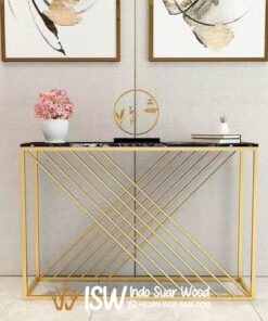 Meja Konsul Marmer Elegan Kota Sidoarjo