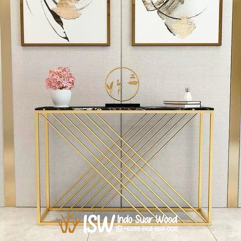 Meja Konsul Marmer Elegan Kota Sidoarjo