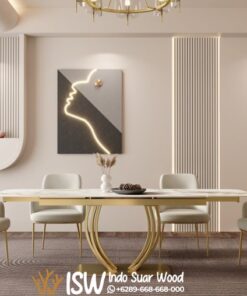 Meja Makan Marmer Mewah Kota Jombang