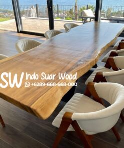 Meja Meeting Trembesi Elegan Kota Banyuwangi