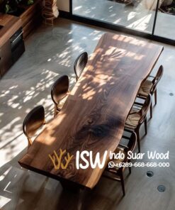 Meja Meeting Trembesi Utuh Panjang Kota Tegal