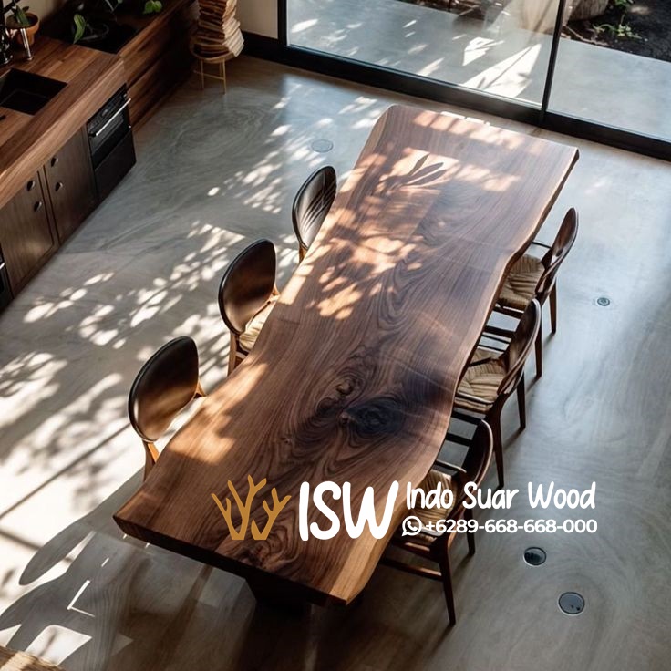 Meja Meeting Trembesi Utuh Panjang Kota Tegal