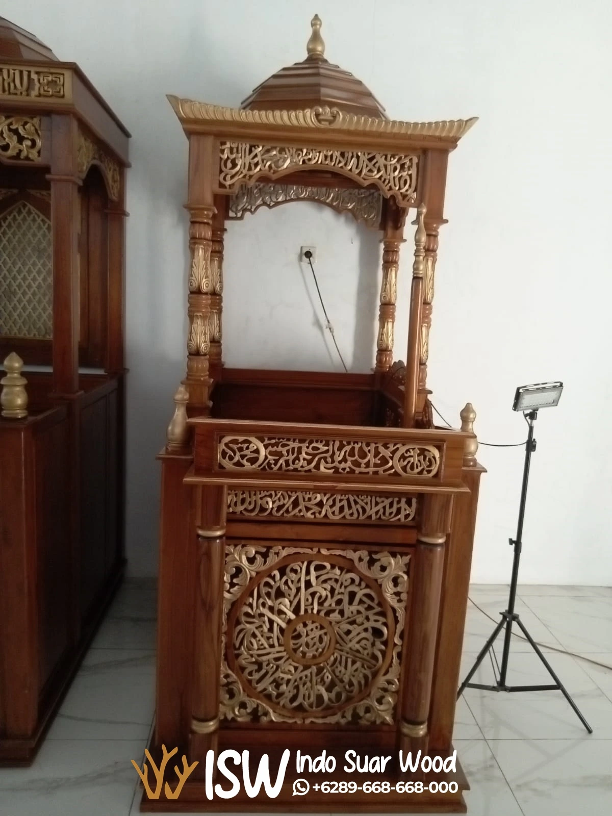 Mimbar Kubah Ceramah Masjid Modern Depok