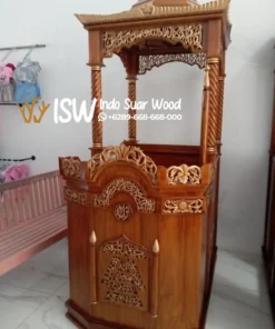 Mimbar Kubah Masjid Magelang