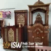 Mimbar Masjid Solo Kayu Jati