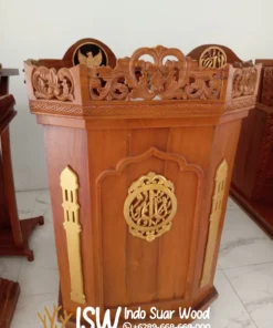 Mimbar Podium Ukiran Pekalongan