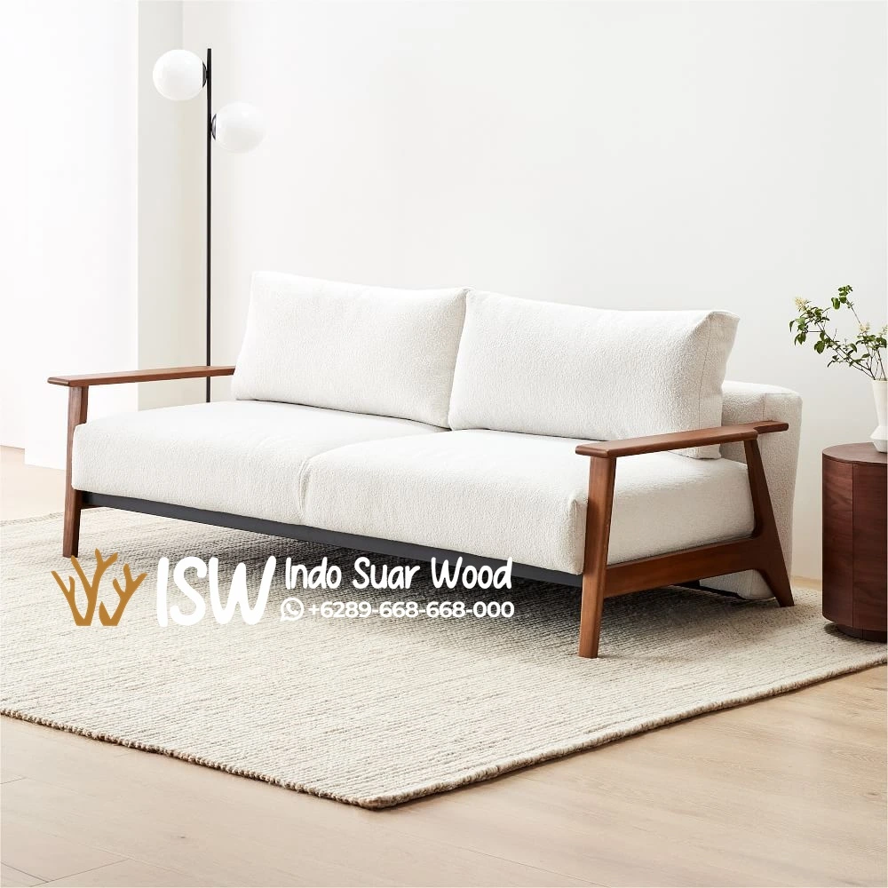 Sofa Tamu Empuk Kaki Jati Minimalis Banjarnegara