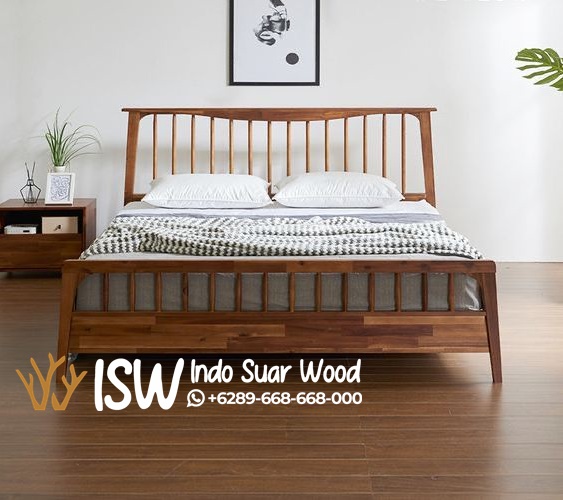 Tempat Tidur Jati Jepara Modern