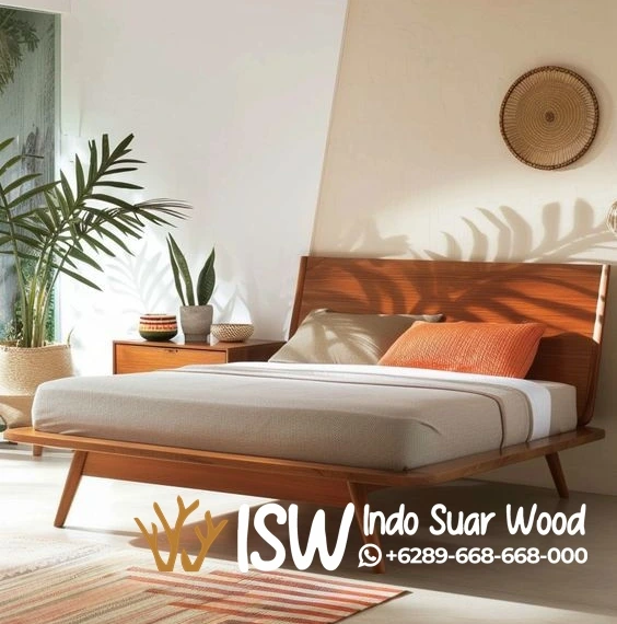 Tempat Tidur Jati Modern Minimalis