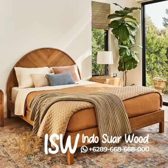 Tempat Tidur Kayu Jati Asli Berkualitas