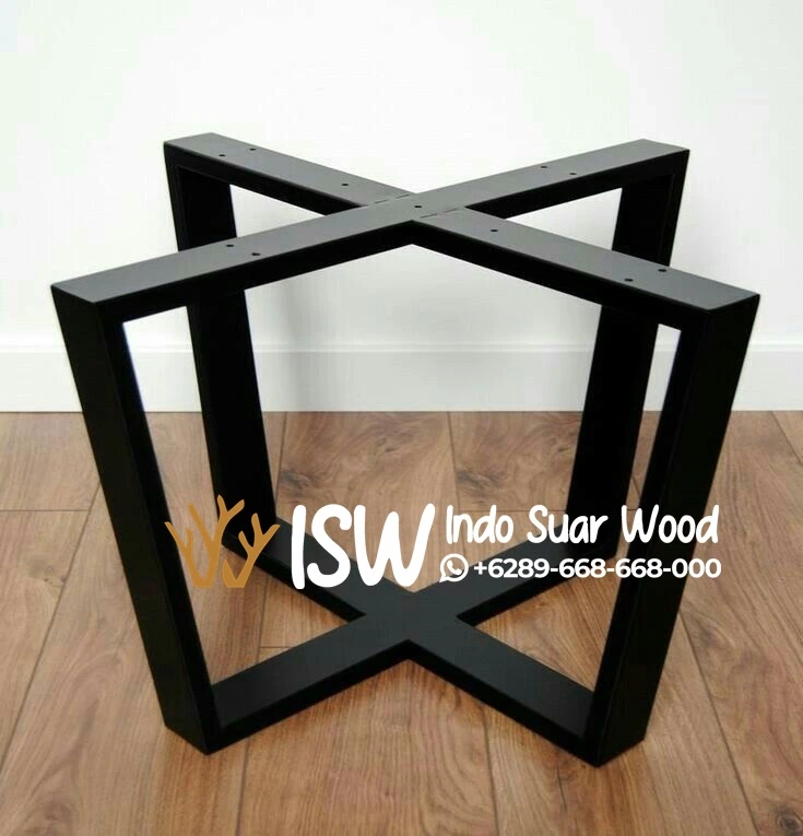 Kaki Meja Besi Hollow
