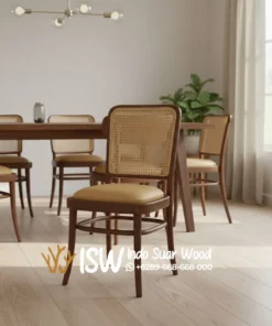 Kursi Cafe Rotan Jati