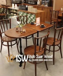 Meja Kursi Cafe Vintage