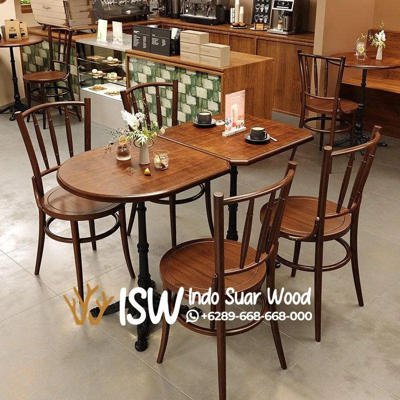 Meja Kursi Cafe Vintage