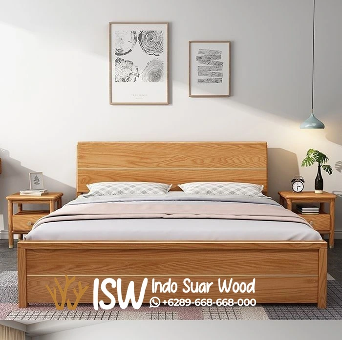 Tempat Tidur Kayu