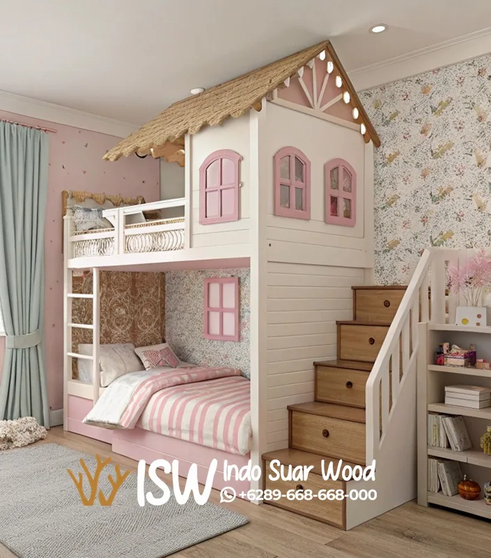 Tempat Tidur Tingkat Anak Cewek